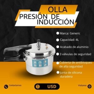 Olla de Presión de Inducción 4L